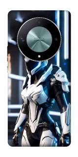 Чехол на Huawei Magic6 Lite Cyber space girl ver.6 фото 1 из 1