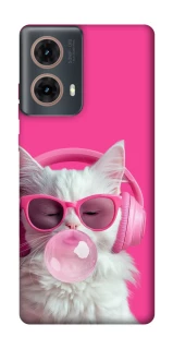 Чехол на Motorola Moto G85 Pink kitty фото 1 из 1