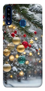 Чехол на Samsung Galaxy A20s Новогодний v48 фото 1 из 1