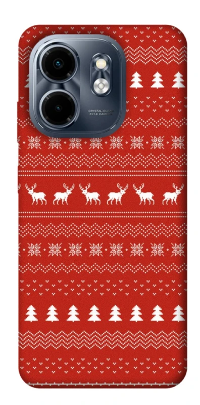 Чехол на Infinix Smart 9 4G / Hot 50i Новогодний v12 фото 1 из 1