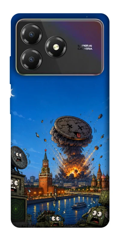 Чохол на ZTE Blade A36 Moscow never sleeps ver.8 фото 1 з 1