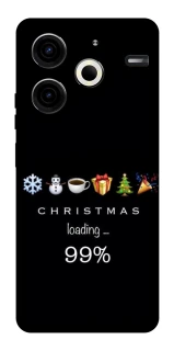 Чехол на TECNO Pova 6 Neo (LI6) Christmas Loading фото 1 из 1