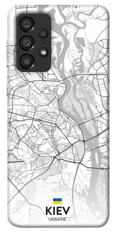 Чохол на Samsung Galaxy A33 5G Kiev white map фото 1 з 1