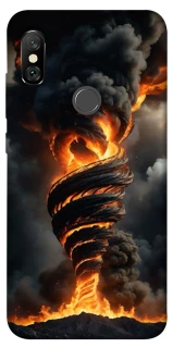 Чехол на Xiaomi Redmi Note 6 Pro Огненный торнадо фото 1 из 1