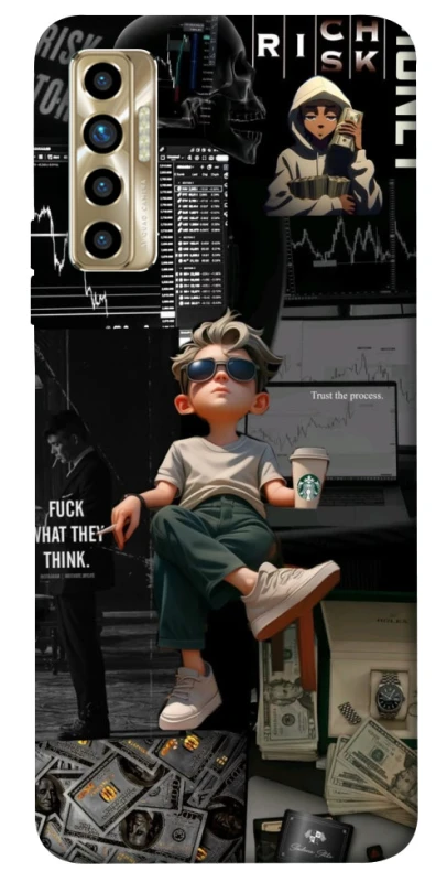 Чохол на TECNO Camon 17P WHAT they think фото 1 з 1