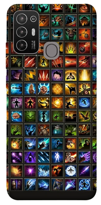 Чехол на ZTE Blade A52 Abilities menu ver.3 фото 1 из 1