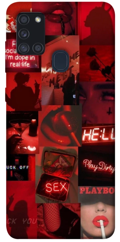 Чехол на Samsung Galaxy A21s Love collage ver.3 фото 1 из 1