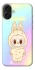 Чохол на Apple iPhone 16 Plus Fluffy Rainbow Labubu фото 1 з 1