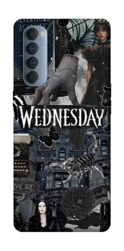 Чохол на Oppo Reno 4 Pro Wednesday Collage ver.2 фото 1 з 1
