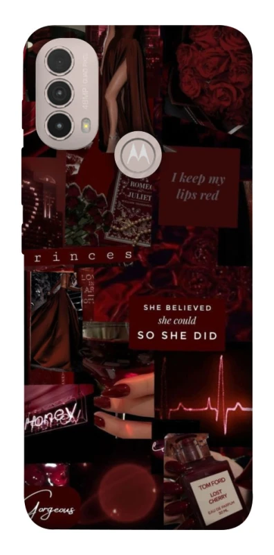 Чехол на Motorola Moto E40 Hot collage ver.2 фото 1 из 1