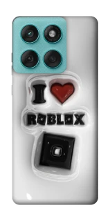 Чохол на Motorola Edge 60 Fusion I love Roblox фото 1 з 1