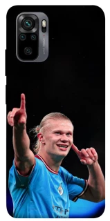 Чехол на Xiaomi Redmi Note 10 / Note 10s Erling Haaland фото 1 из 1