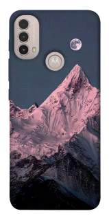 Чохол на Motorola Moto E40 Pink mountain фото 1 з 1