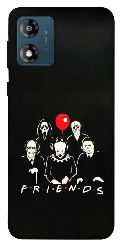 Чехол на Motorola Moto E13 Horror Friends фото 1 из 1