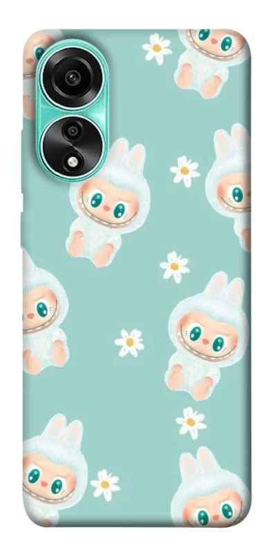 Чохол на Oppo A78 4G Labubu Green фото 1 з 1