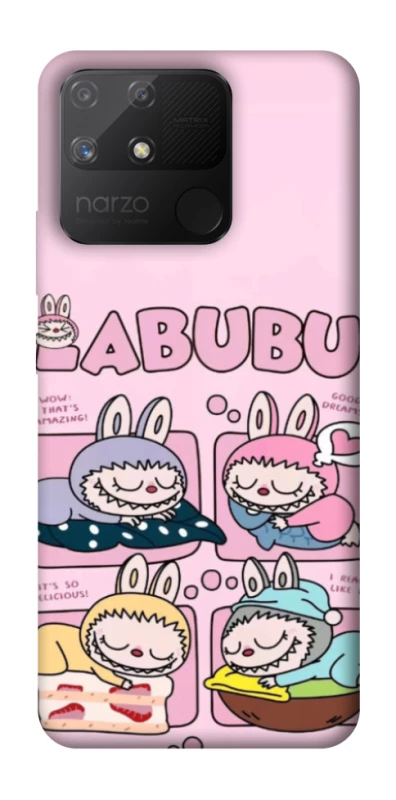 Чохол на Realme Narzo 50A Labubu Dreams Collage фото 1 з 1