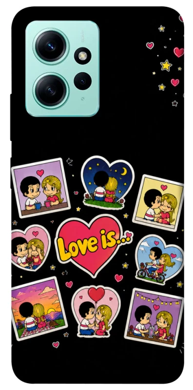Чохол на Xiaomi Redmi Note 12 4G Love is ver.2 фото 1 з 1