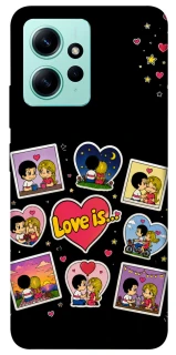 Чехол на Xiaomi Redmi Note 12 4G Love is ver.2 фото 1 из 1