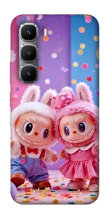 Чохол на Infinix Hot 60 Pro Labubu twins ver.3 фото 1 з 1