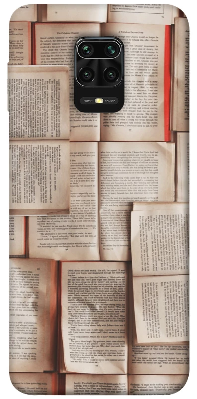Чехол на Xiaomi Redmi Note 9s / Note 9 Pro / Note 9 Pro Max Книги фото 1 из 1