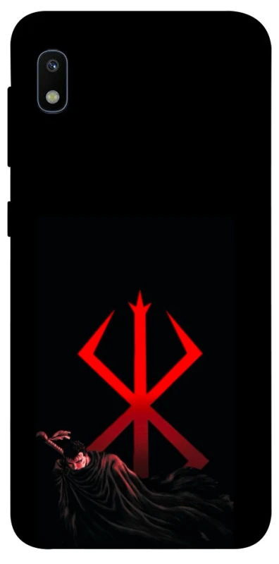 Чохол на Samsung Galaxy A10 (A105F) Berserk Red Logo фото 1 з 1