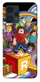 Чехол на Realme 9 4G / 9 Pro+ Roblox family фото 1 из 1