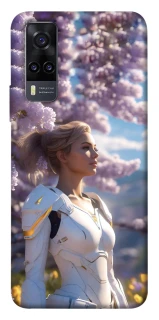 Чехол на Vivo Y31 Cyber space girl ver.1 фото 1 из 1
