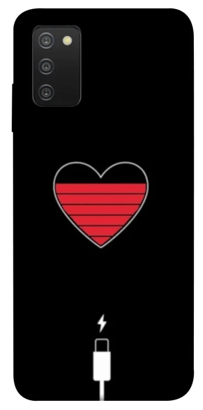 Чехол на Samsung Galaxy A03s Charge your heart фото 1 из 1
