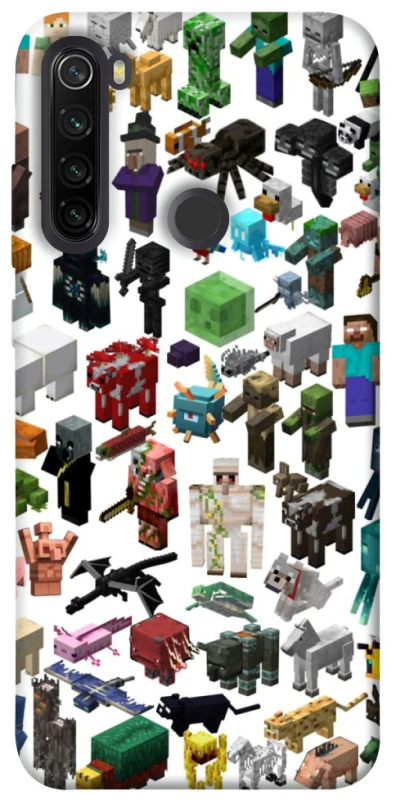 Чохол на Xiaomi Redmi Note 8T Minecraft v4 фото 1 з 1