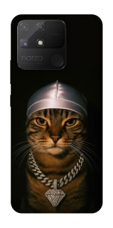 Чехол на Realme Narzo 50A Cat in Bling фото 1 Чехол на Realme Narzo 50A Cat in Bling фото 1 из 1