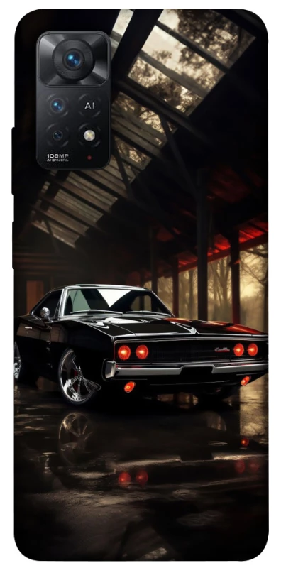 Чохол на Xiaomi Redmi Note 11 Pro 4G/5G Black classic car фото 1 з 1