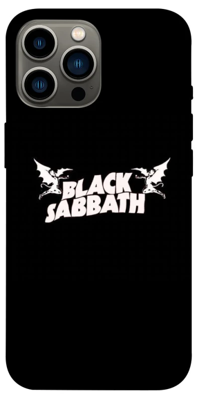 Чохол на Apple iPhone 13 Pro Max (6.7") Black Sabbath logo ver.2 фото 1 з 1