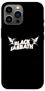 Чехол на Apple iPhone 13 Pro Max (6.7") Black Sabbath logo ver.2 фото 1 из 1