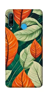 Чехол на Huawei P30 lite Leaves фото 1 из 1