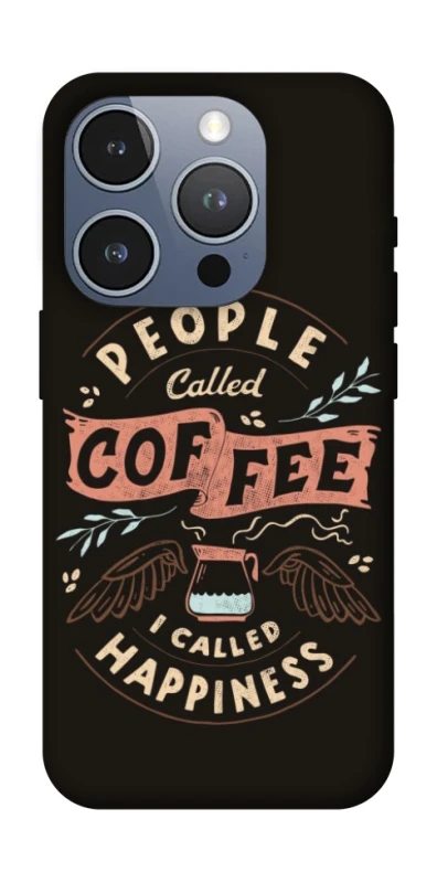 Чехол на Apple iPhone 16 Pro Сoffee happiness фото 1 из 1