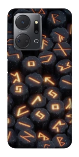 Чехол на Huawei Honor X7a Огненые руны фото 1 из 1