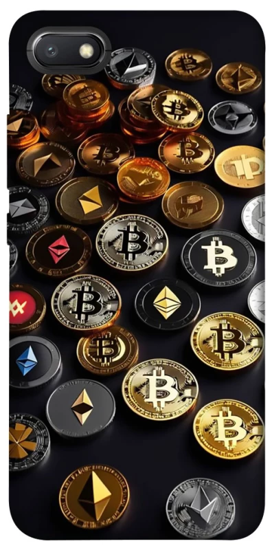 Чехол на Xiaomi Redmi 6A Many coins фото 1 из 1