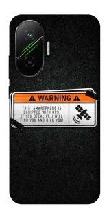 Чехол на Xiaomi Poco F7 Warning фото 1 из 1