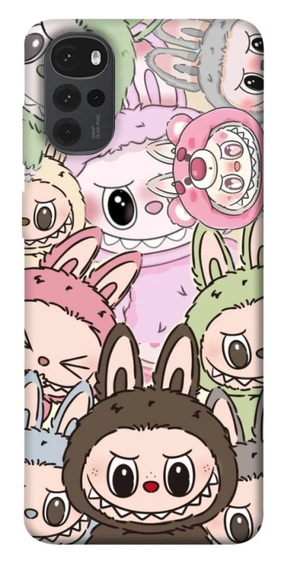 Чохол на Motorola Moto G22 All Labubu 3 фото 1 з 1