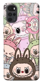 Чохол на Motorola Moto G22 All Labubu 3 фото 1 з 1