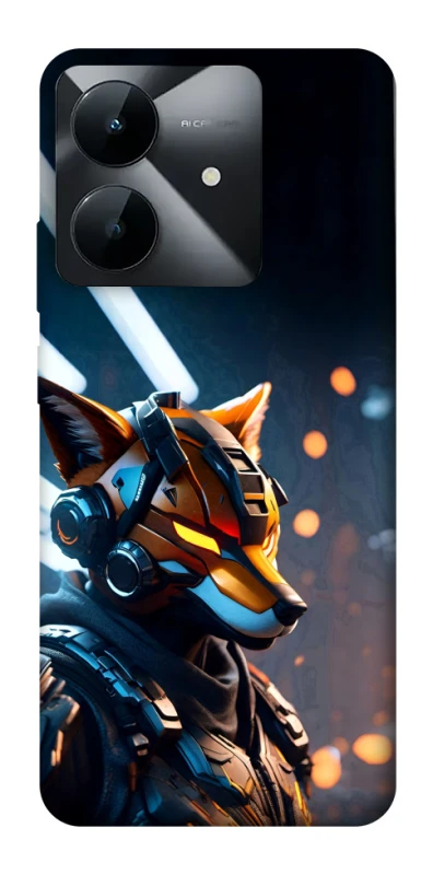 Чехол на Realme Note 60x Cyber ​​Fox фото 1 из 1