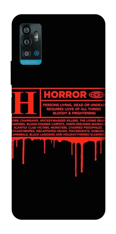 Чехол на ZTE Blade A71 Horror Halloween фото 1 из 1