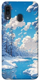 Чехол на Samsung Galaxy A20 / A30 Winter art фото 1 из 1