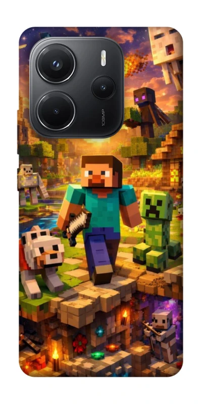 Чохол на Xiaomi Redmi Note 14 4G (Int. version) Minecraft v6 фото 1 з 1