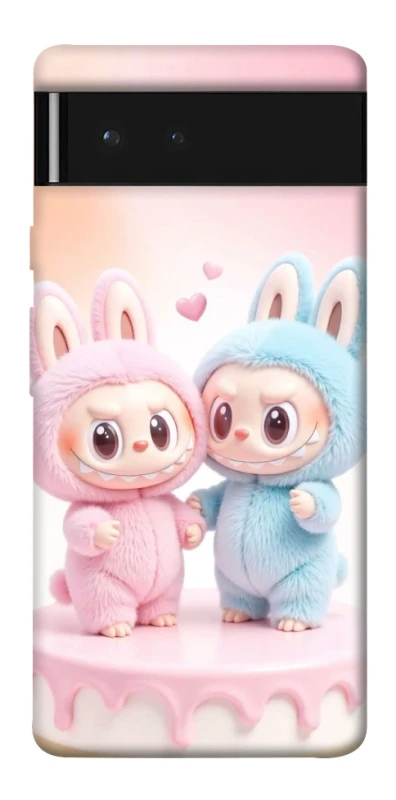 Чехол на Google Pixel 6 Labubu Twins фото 1 из 1
