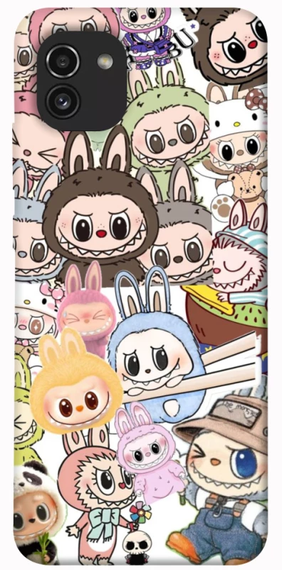 Чохол на Samsung Galaxy A03 All Labubus фото 1 з 1