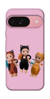 Чохол на Google Pixel 9 Cat Cafe Trio фото 1 з 1