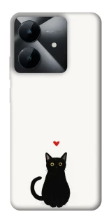 Чохол на Realme Note 60x cat in love фото 1 Чохол на Realme Note 60x cat in love фото 1 з 1