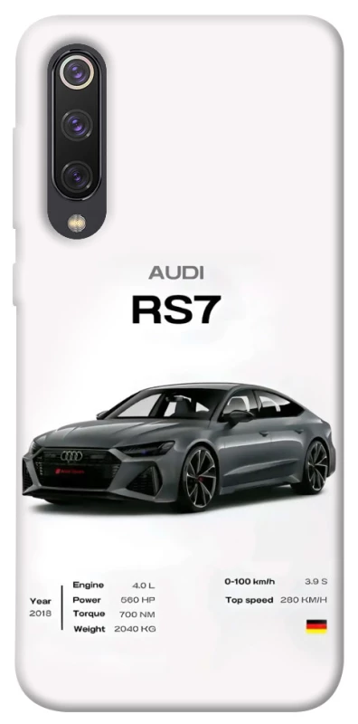 Чохол на Xiaomi Mi 9 SE Audi RS7 фото 1 з 1