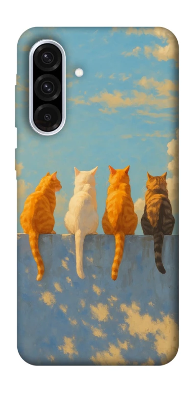 Чохол на Samsung Galaxy A36 5G cats on wall фото 1 з 1
